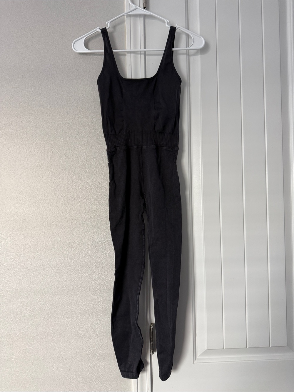 NWT Free People Movement Black Sleeveless Jumpsuit Size XS/S